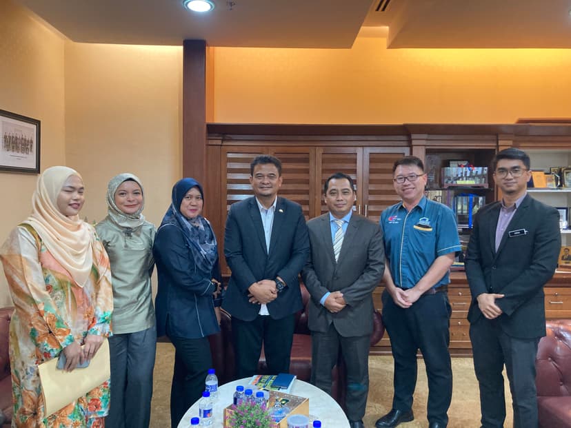 Kunjung hormat Johor State Department of Agriculture for Johor Green Conference