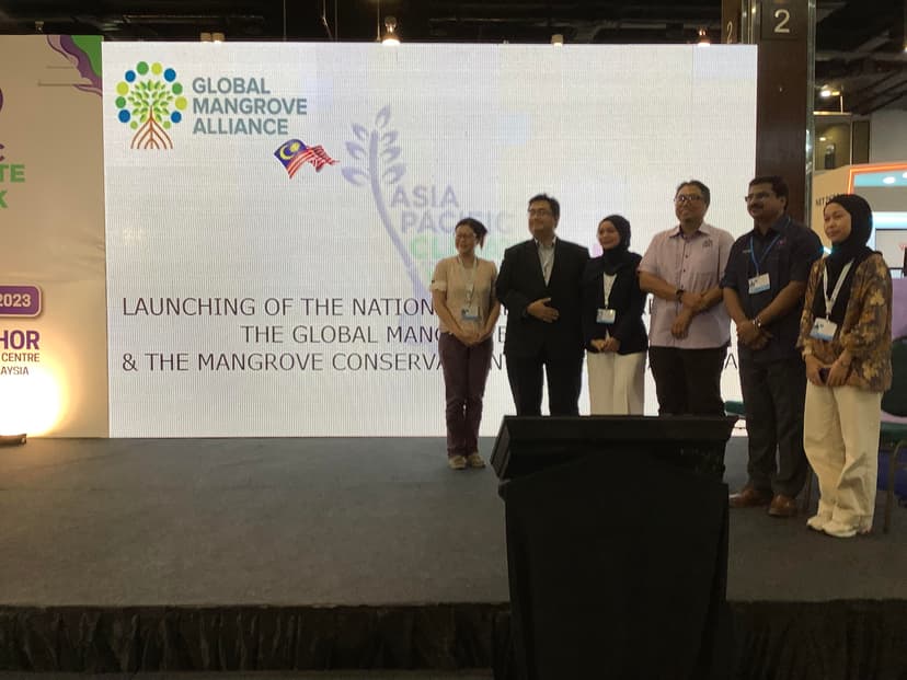 Launch of Global Mangrove Alliance -National Chapter. Asia-Pacific Climate Week