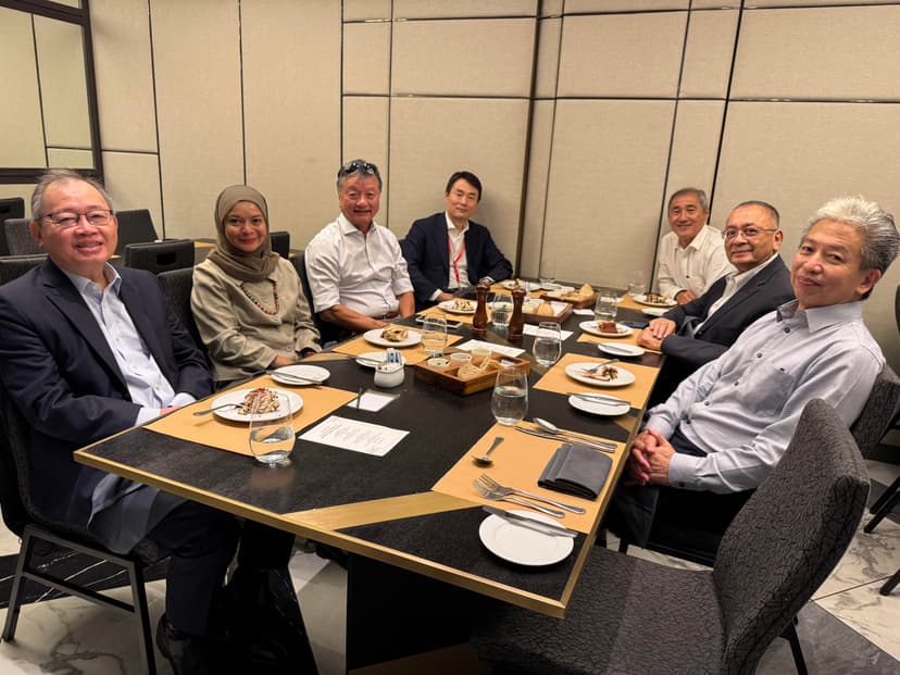 Retirement lunch for one of Board Members at Berjaya Sompo Insurance Bhd.