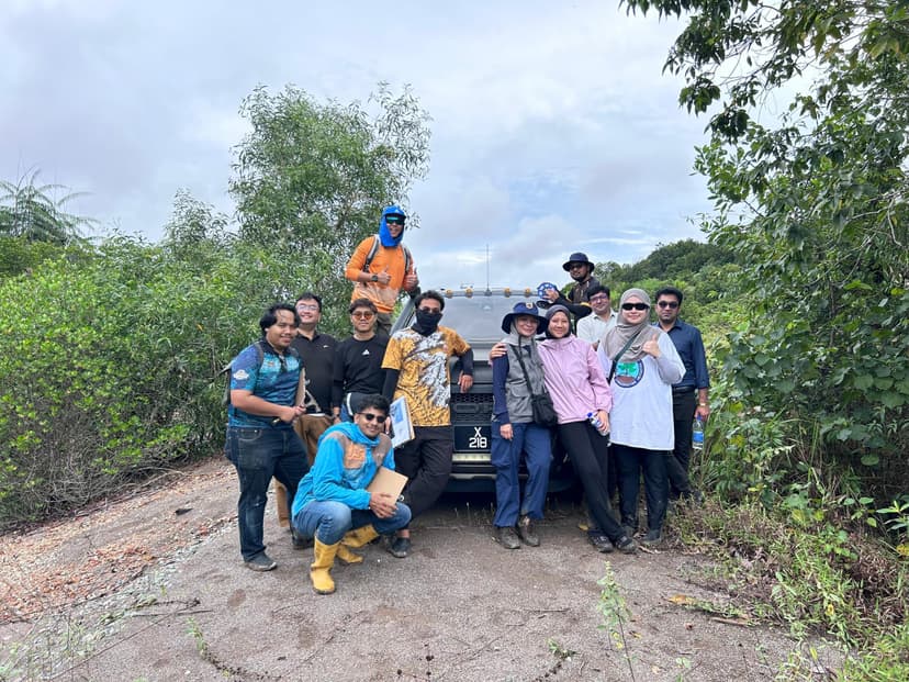 Strata Assessment, Sungai Santi Mangrove Forest Reserve