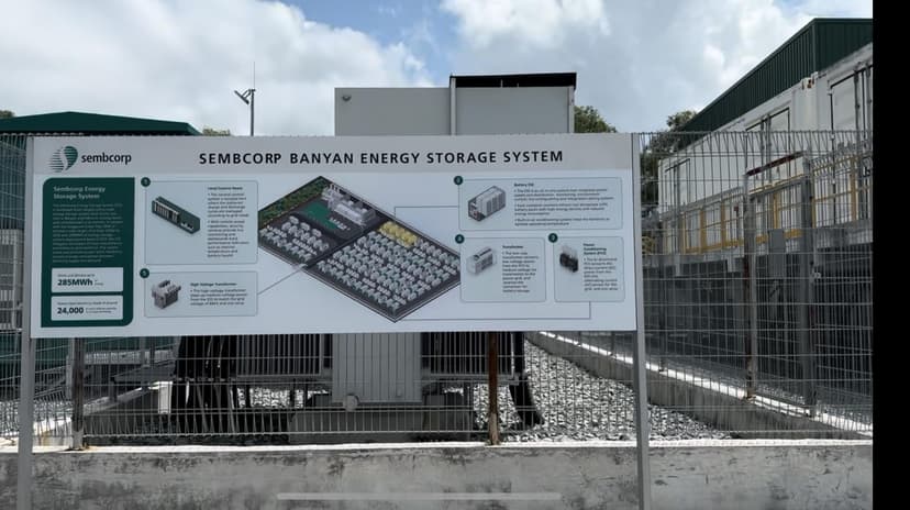 Sembcorp Energy Storage Plant