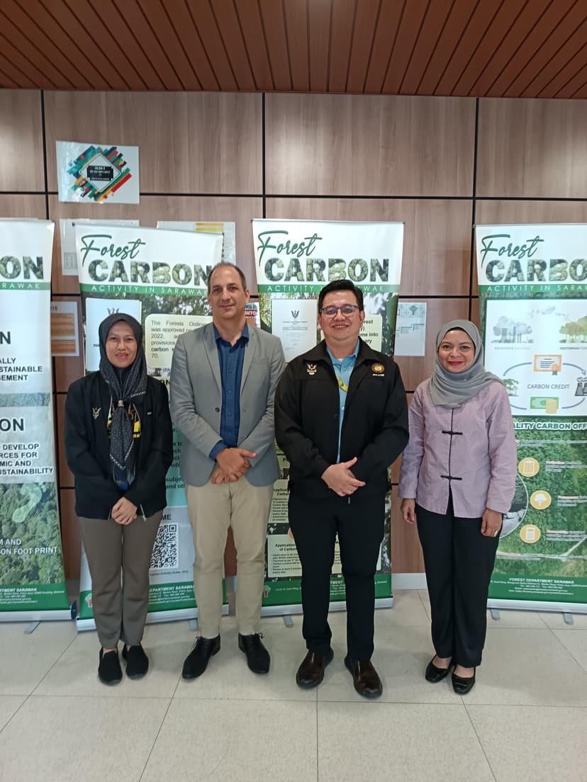 Cercarbono with Sarawak Forestry Department