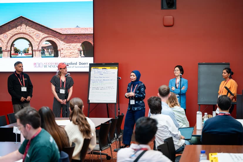 Stanford DOER School of Sustainability. Global Changemakers Programme